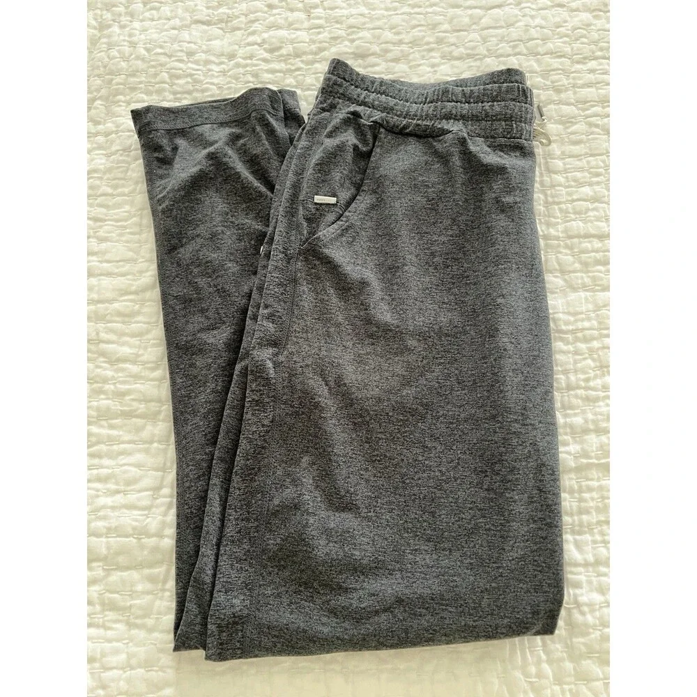 Vuori Men’s Ponto Performance Pant Charcoal Heather Gray Size XL EUC